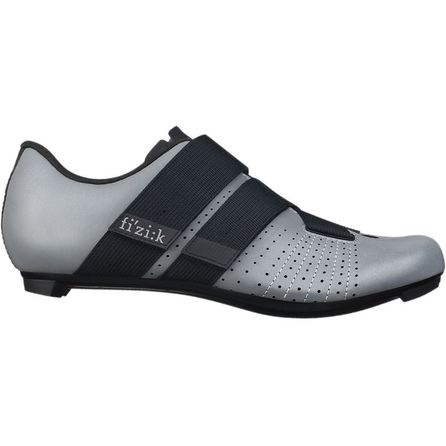 Fi'zi:k Tempo R5 Powerstrap Cycling Shoe Reflective Grey/Black