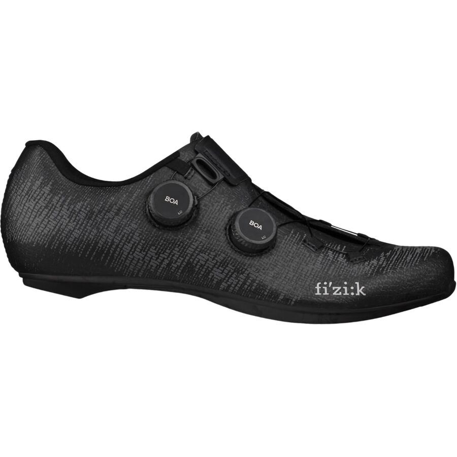 Fi'zi:k Vento Infinito Knit Carbon 2 Wide Cycling Shoe Black/Black
