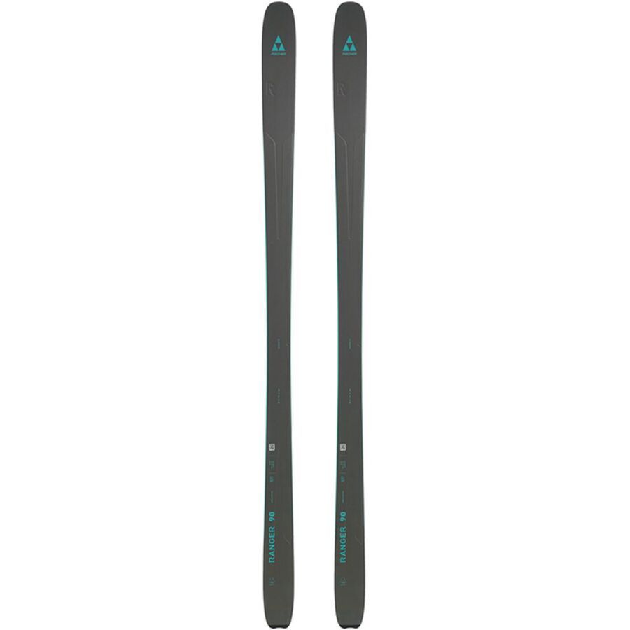Fischer Ranger 90 Skis - 2024 Gray/Celeste Green