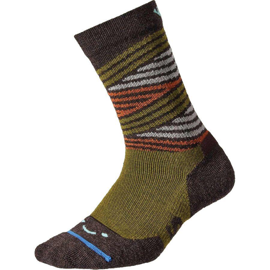 FITS Go With The Flow Crew Original Fit Light Sock Avocado