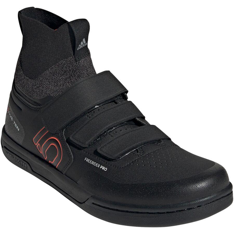 Five Ten Freerider Pro Mid VCS Cycling Shoe - Men's Core Black/Solar Red/Grey Three