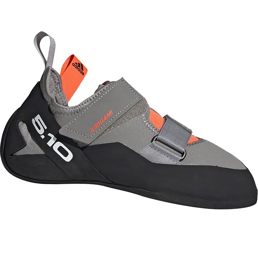 Five Ten Kirigami Climbing Shoe - Women's Dove Grey/Black/Solar Red