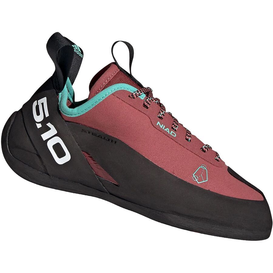 Five Ten Niad Lace Climbing Shoe - Women's Core Black/Core Black/Acid Mint