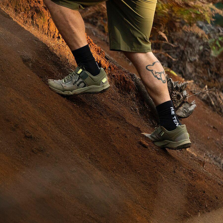 Five Ten Trailcross Clip-In Cycling Shoe - Men's Orbit Green/Carbon/Pulse Lime
