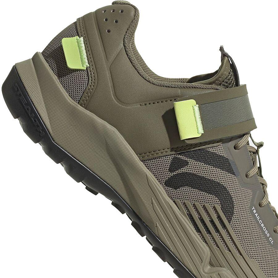 Five Ten Trailcross Clip-In Cycling Shoe - Men's Orbit Green/Carbon/Pulse Lime