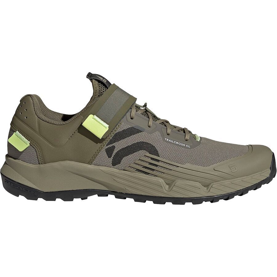 Five Ten Trailcross Clip-In Cycling Shoe - Men's Orbit Green/Carbon/Pulse Lime