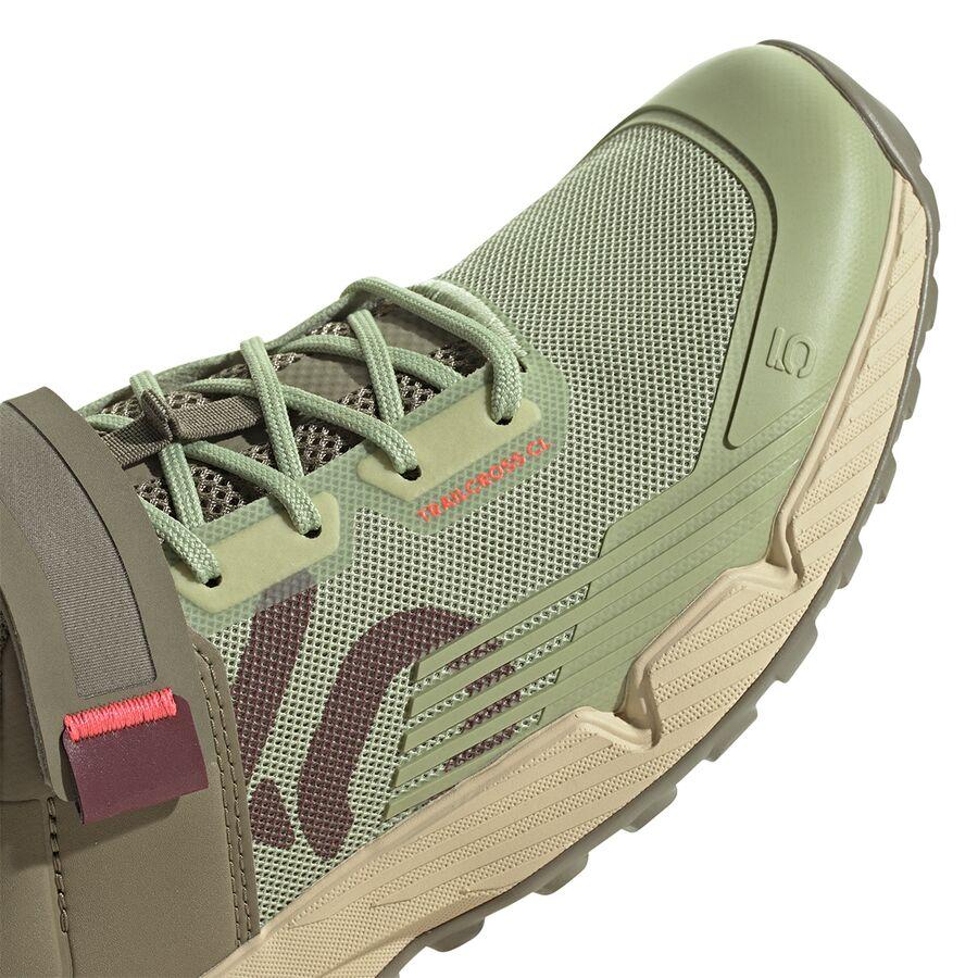 Five Ten Trailcross Clip-In Cycling Shoe - Women's Quiet Crimson/Orbit Green/Turbo