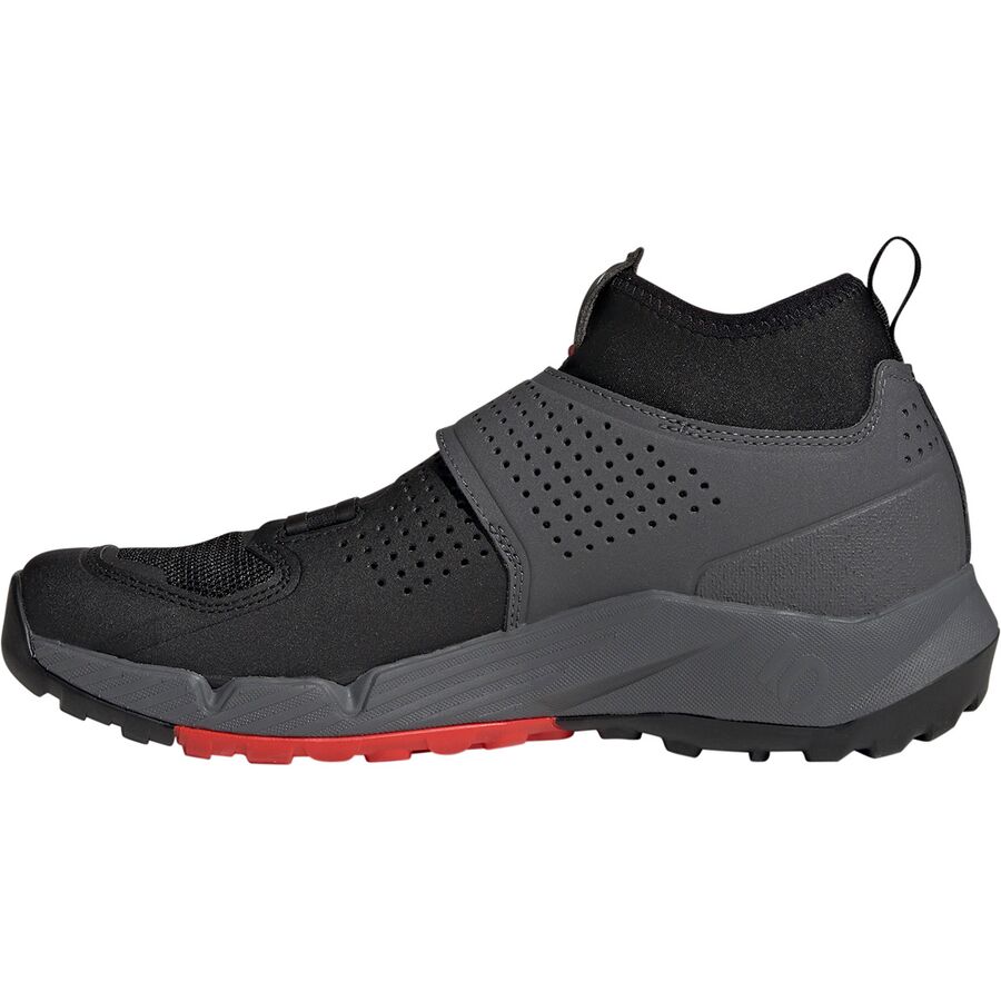 Five Ten Trailcross Pro Clip-In Cycling Shoe - Women's Grey Five/Core Black/Red