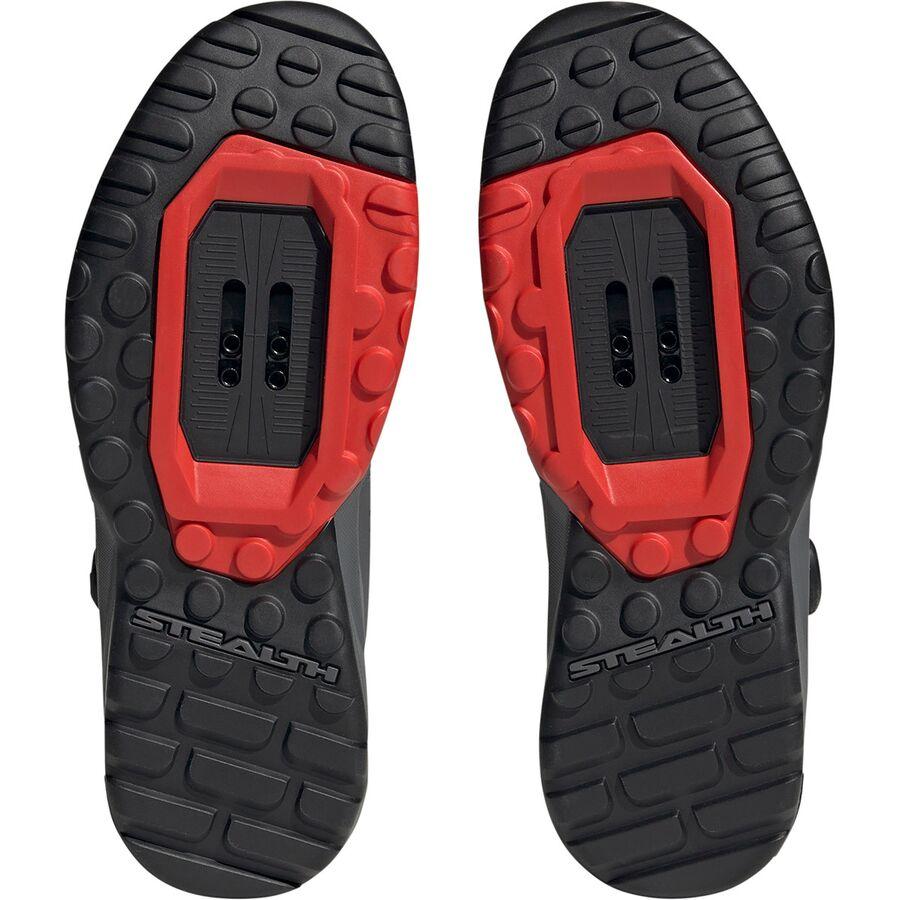 Five Ten Trailcross Pro Clip-In Cycling Shoe - Women's Grey Five/Core Black/Red