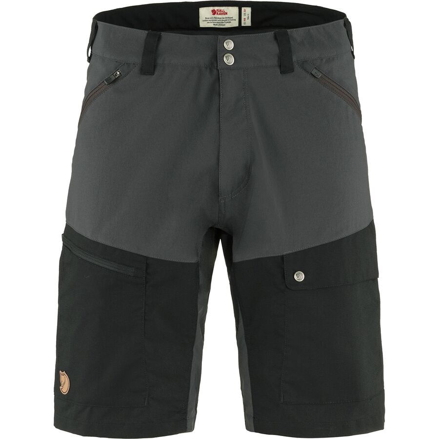 Fjallraven Abisko Midsummer Short - Men's Dark Grey/Black