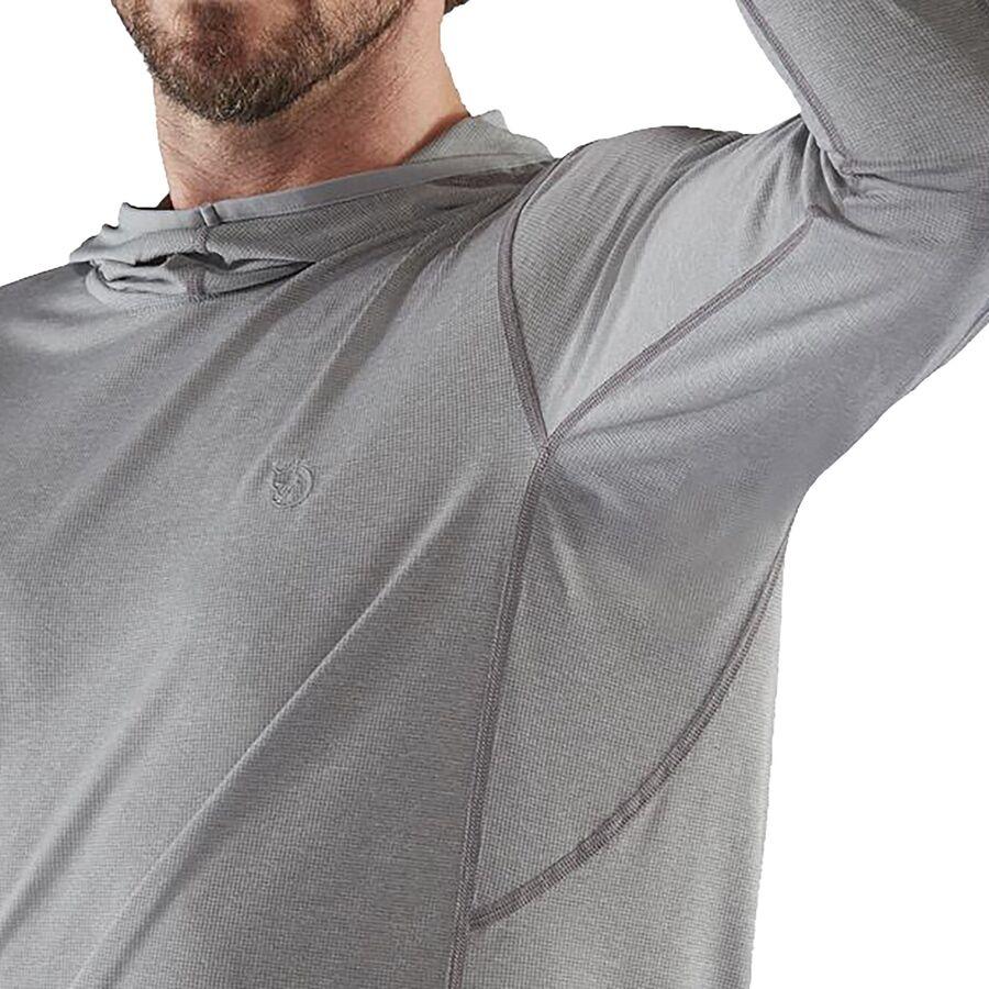 Fjallraven Abisko Sun Hoodie - Men's Shark Grey