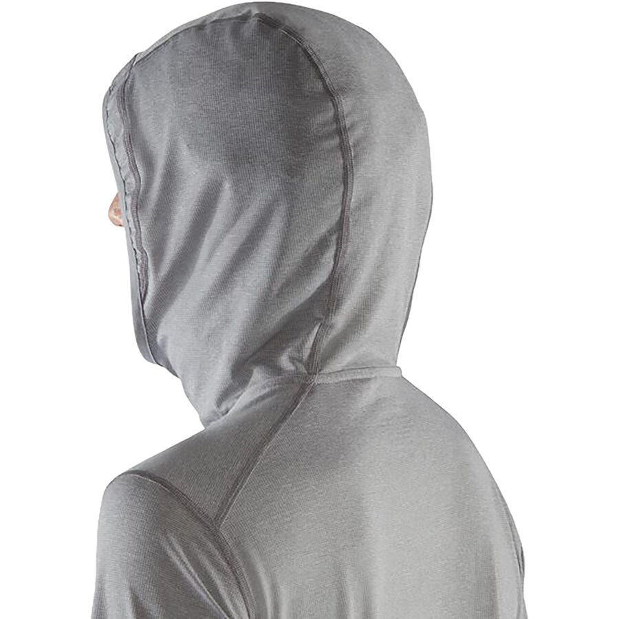 Fjallraven Abisko Sun Hoodie - Men's Shark Grey