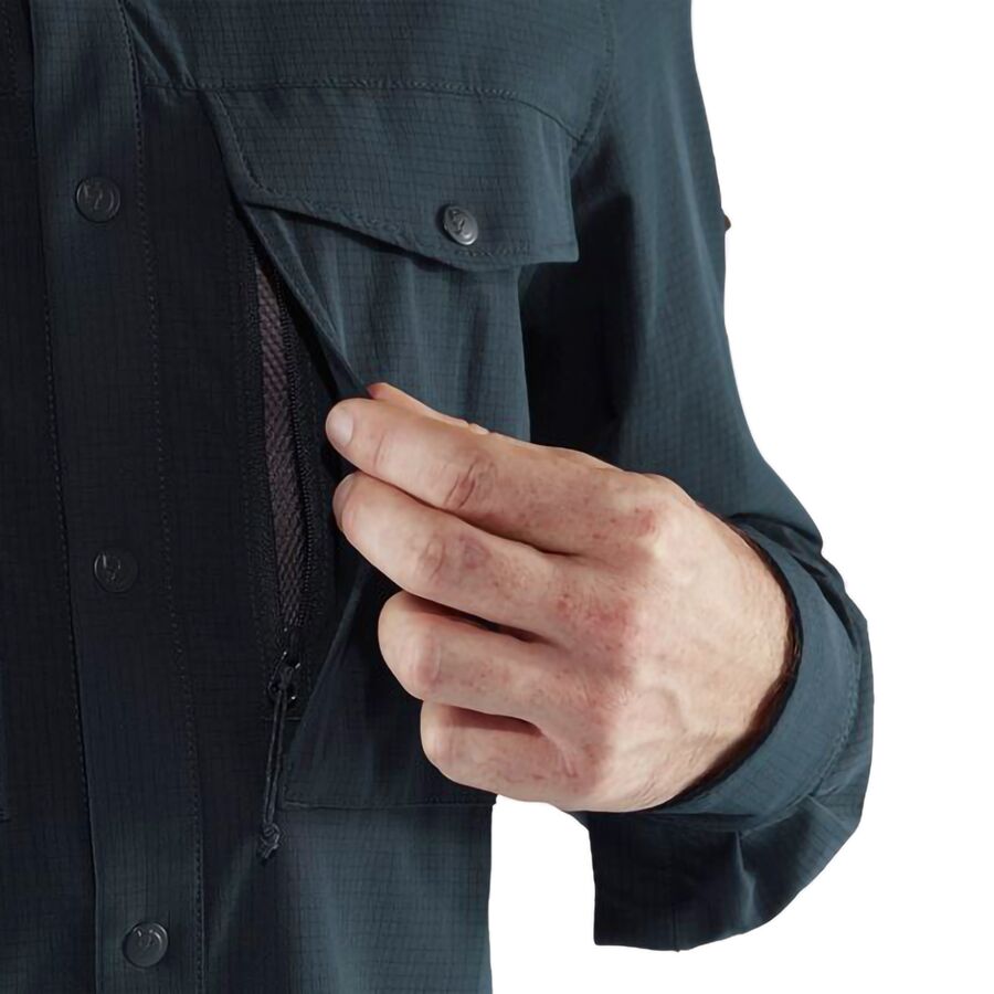 Fjallraven Abisko Trekking Shirt - Men's Dark Navy