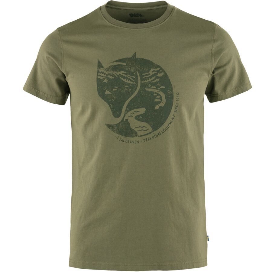 Fjallraven Arctic Fox T-Shirt - Men's Laurel Green