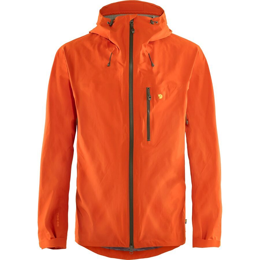 Fjallraven Bergtagen Lite Eco-Shell Jacket - Men's Hokkaido Orange
