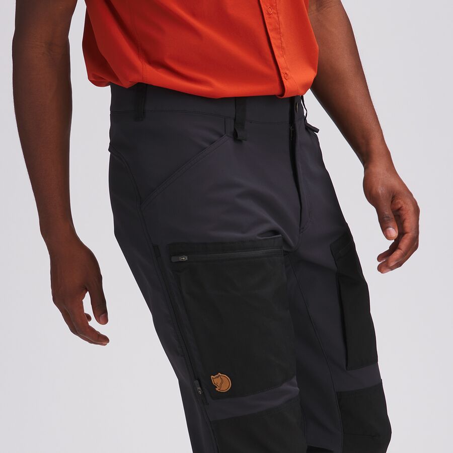 Fjallraven Keb Agile Regular Trouser - Men's Black/Black