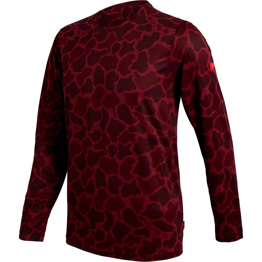 Florence Marine X Airtex Long-Sleeve Shirt - Men's Heather Maroon Camo
