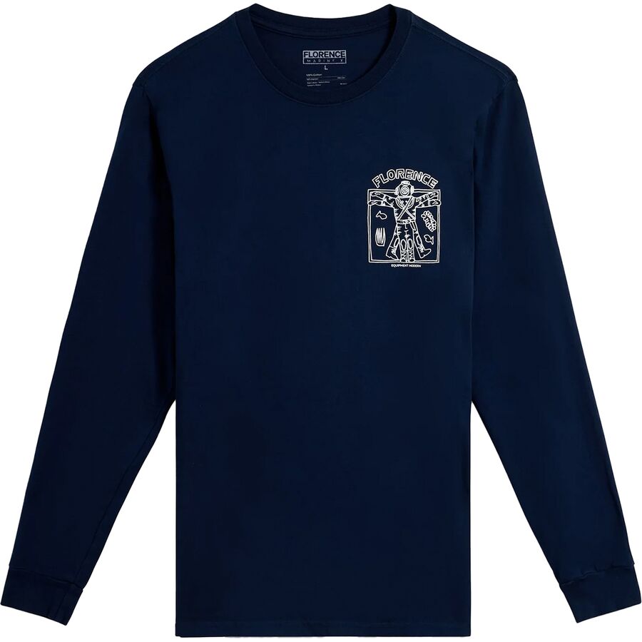Florence Marine X Aquanaut Long-Sleeve T-Shirt - Men's Navy