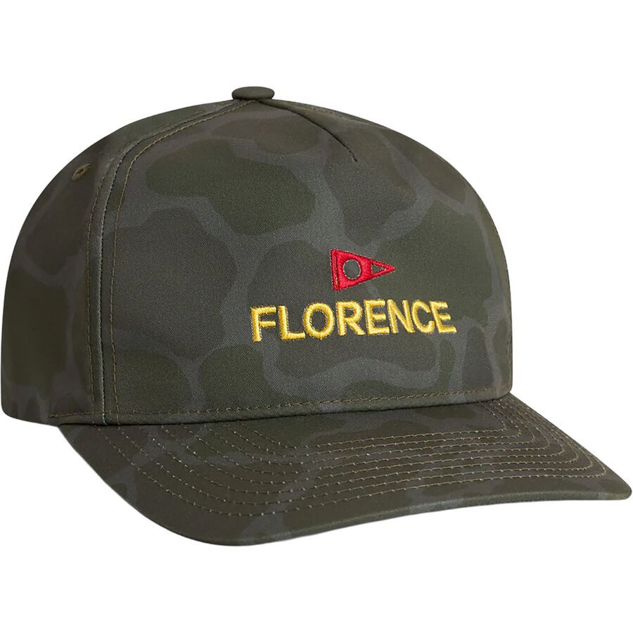 Florence Marine X Logo Twill Hat Burnt Olive Camo