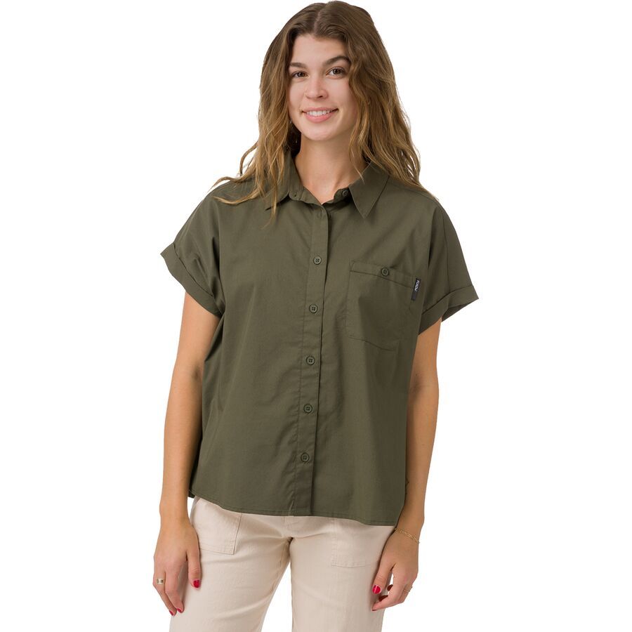 Flylow Around Town Shirt - Women's Jasper