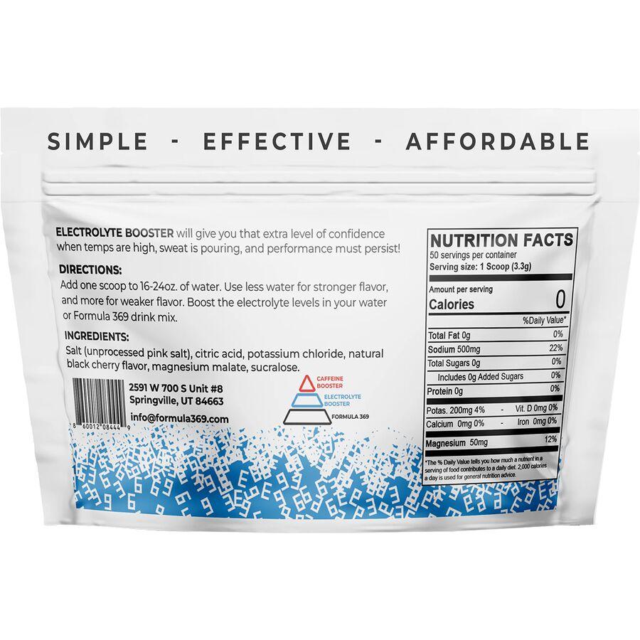 Formula 369 Electrolyte Booster Black Cherry