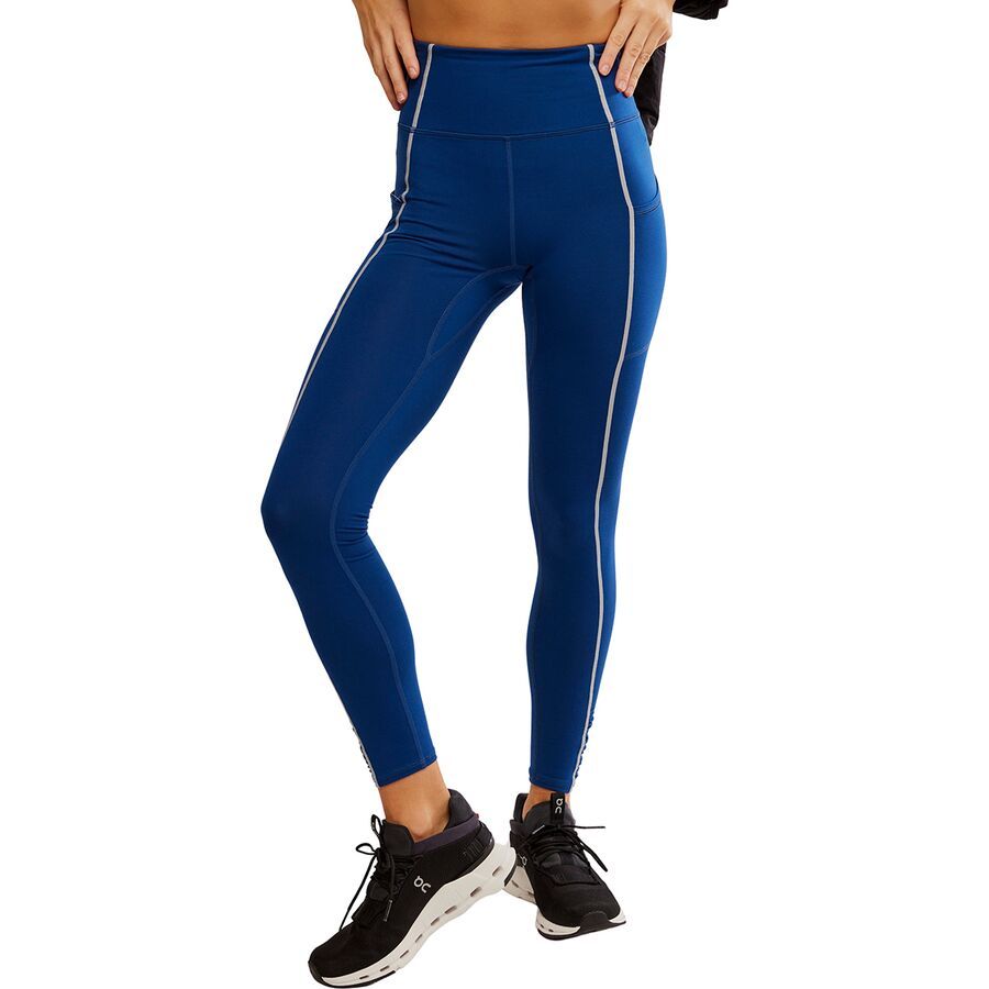 FP Movement Youre A Peach Logo Legging - Women's Black Grape