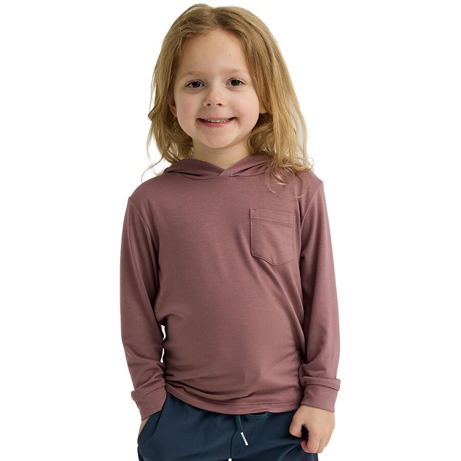 Free Fly Bamboo Shade Hoodie - Toddlers' Fig