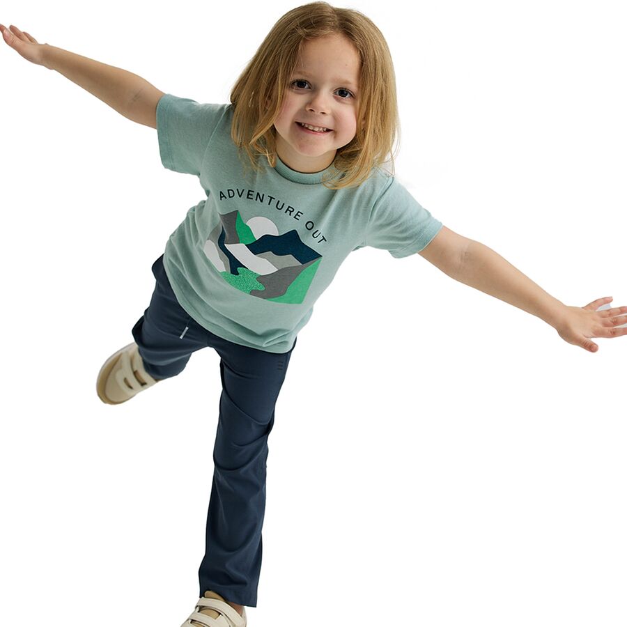 Free Fly Canyon T-Shirt - Toddler Boys' Heather Ocean Mist