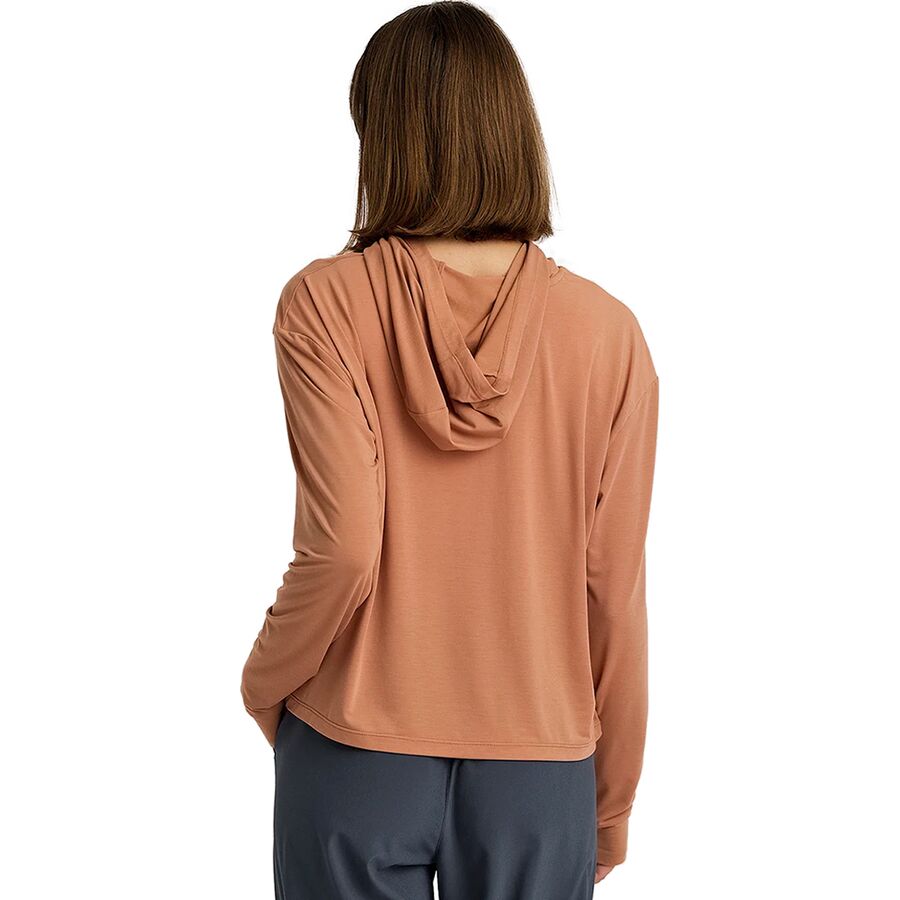 Free Fly Elevate Lightweight Hoodie - Women's Canyon Clay