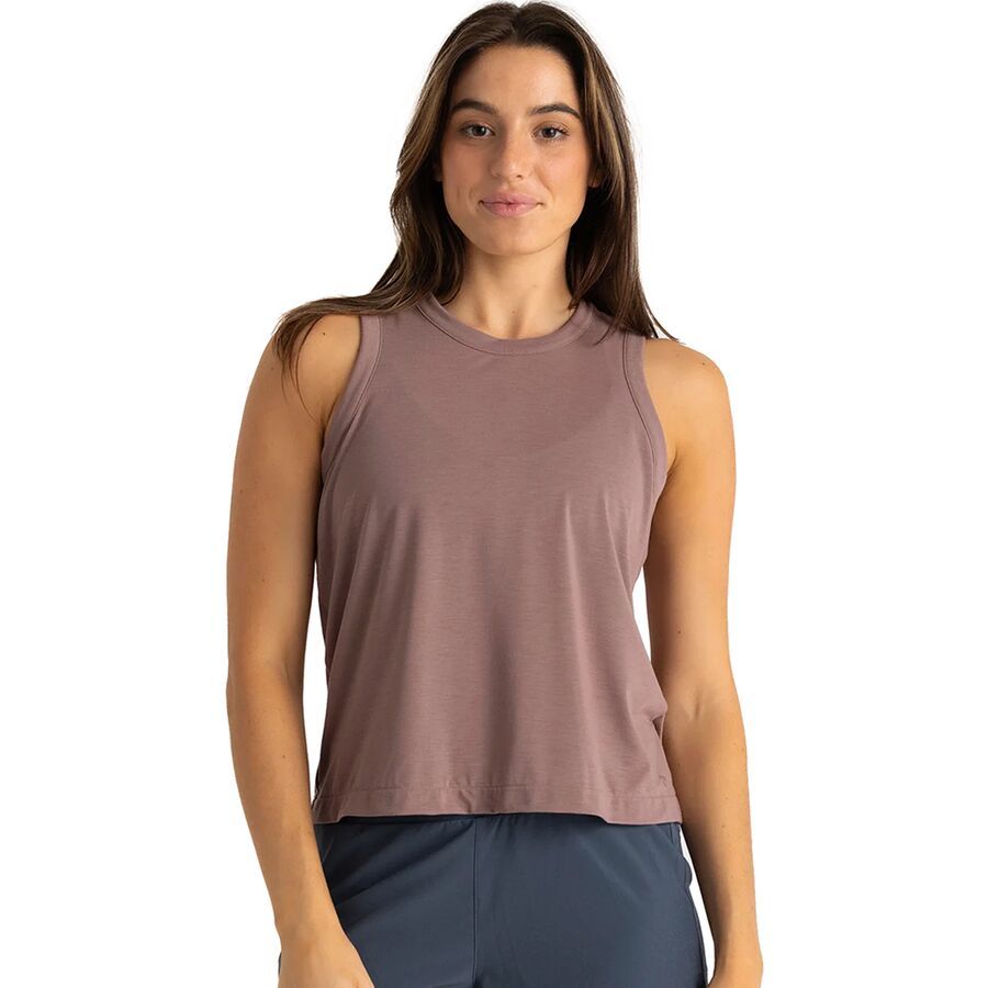Free Fly Elevate Lightweight Tank Top - Women's Fig