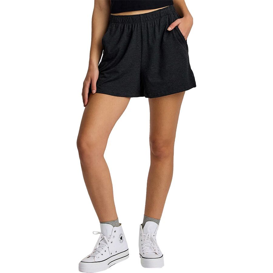 Free Fly Flex Sunday Short - Women's Heather Black
