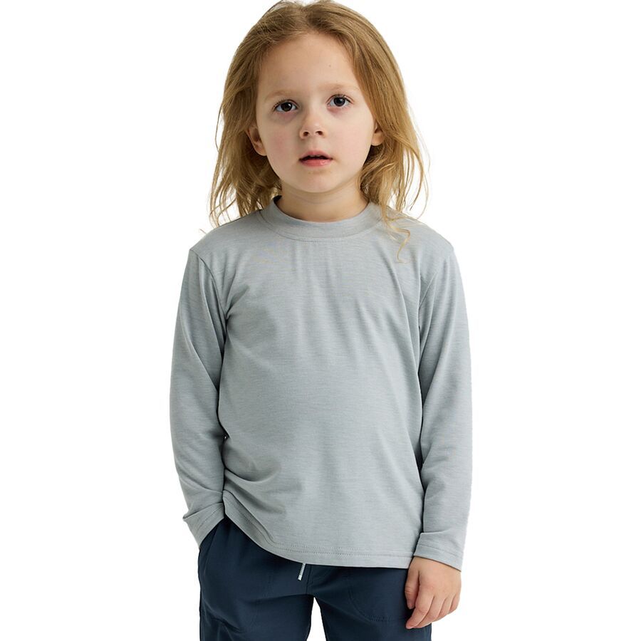 Free Fly Shade Long-Sleeve Top - Toddlers' Heather Aspen Grey