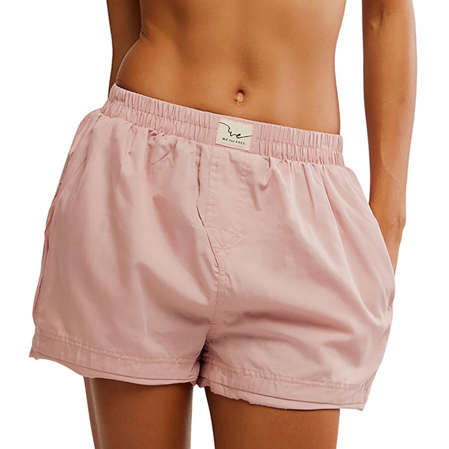 Free People Day To Day Solid Boxer - Women's Dusty Himalayan