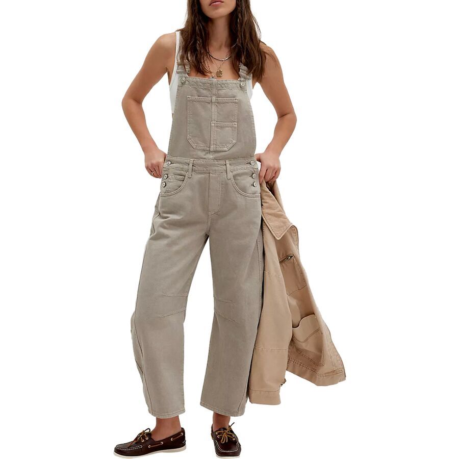 Free People Good Luck Overall - Women's Cobblestone