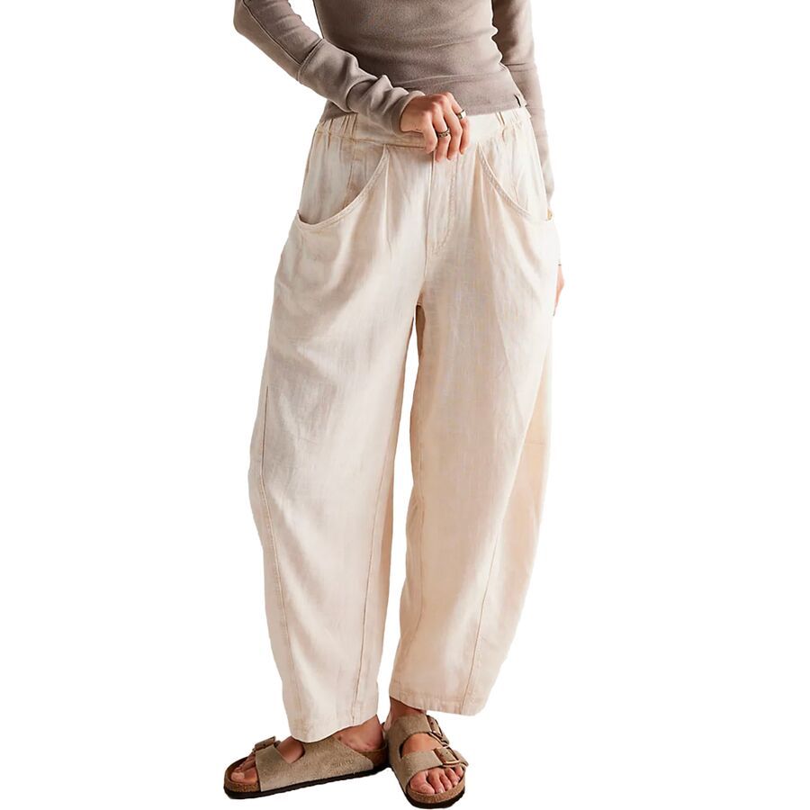 Free People High Road Pull On Barrel Pant - Women's Birch