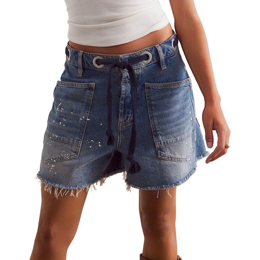 Free People Moxie Short - Women's Timeless Blue