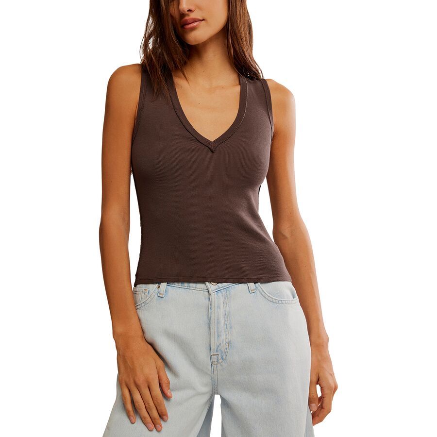 Free People Neria Tank Top - Women's Double Espresso