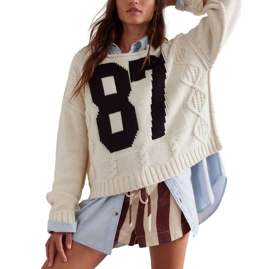 Free People We The Free 87 Pullover - Women's White Combo
