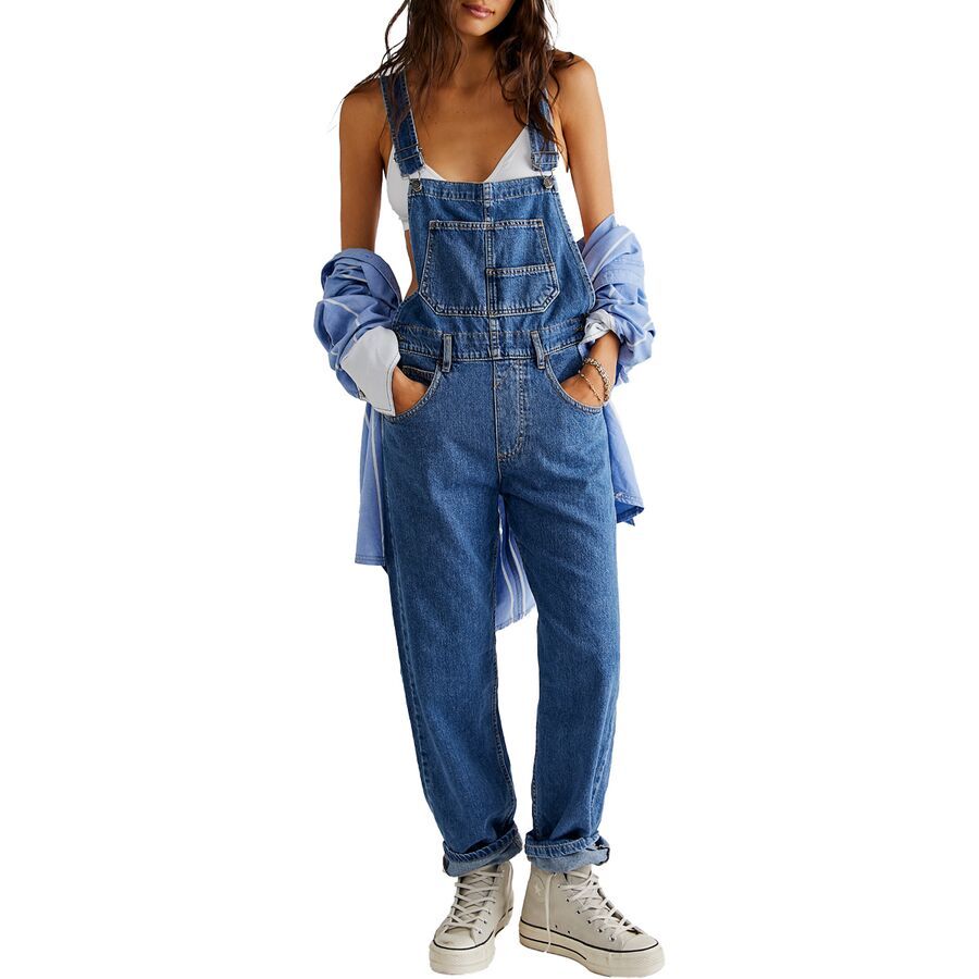 Free People Ziggy Denim Overall - Women's Sapphire Blue