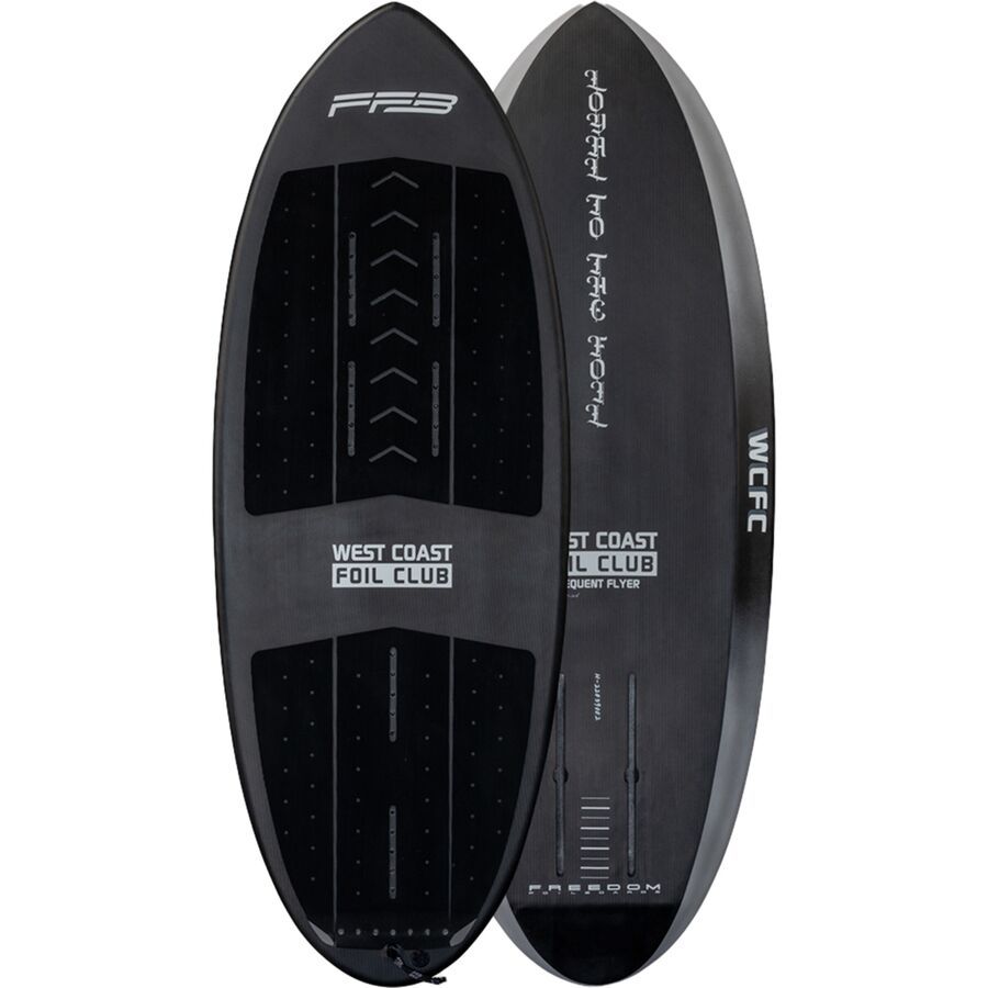 Freedom Foil Boards WCFC Frequent Flyer Surf Foilboard Black/White