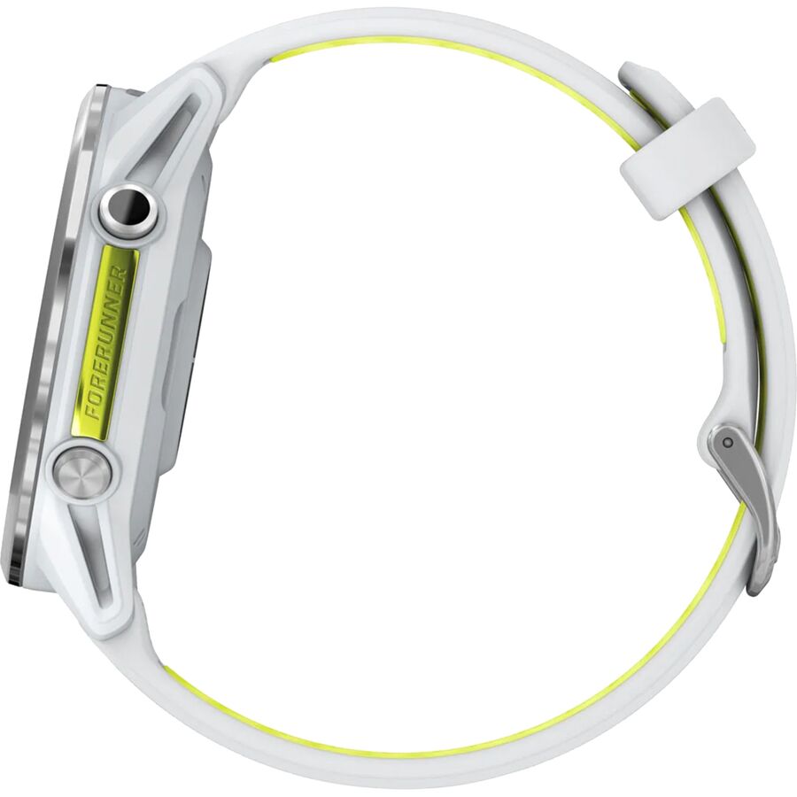 Garmin Forerunner 970 Watch Ti/Whitestone (Whitestone/Amp Yellow Band)