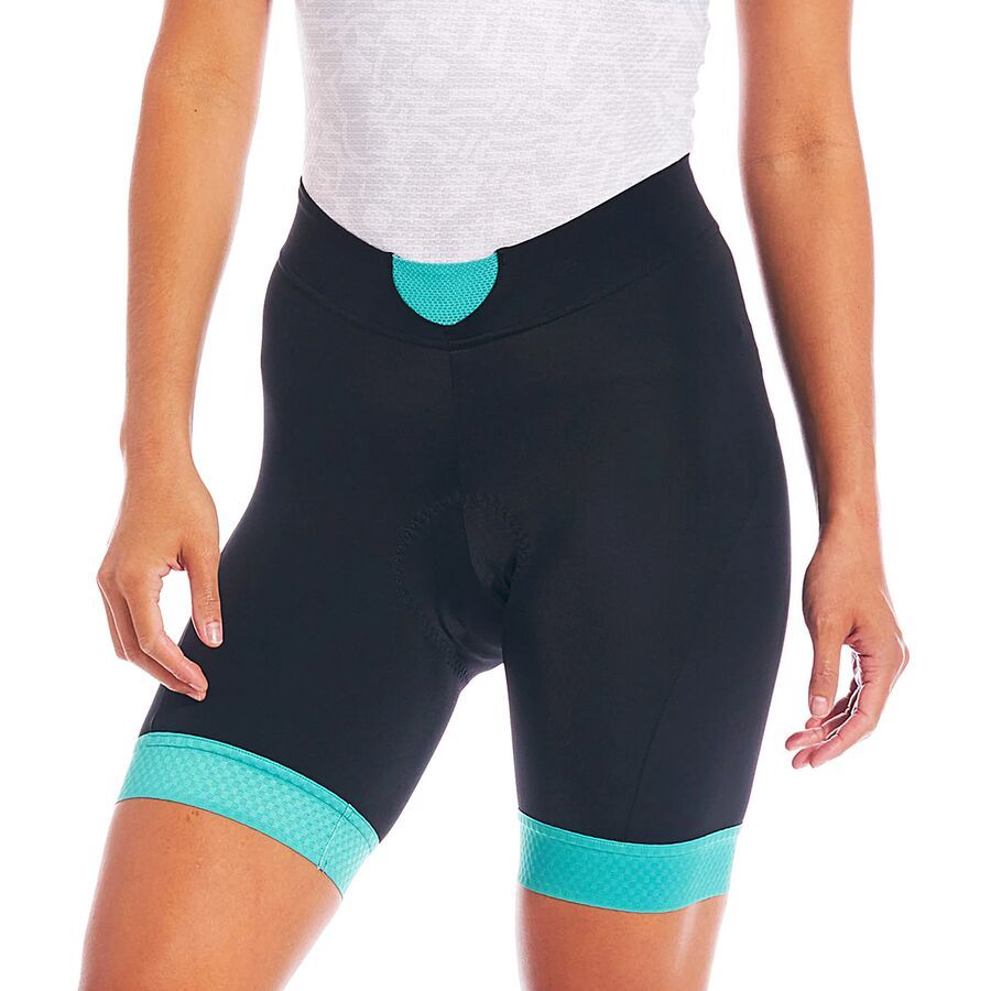 Giordana SilverLine Short - Women's Black/Sea Green