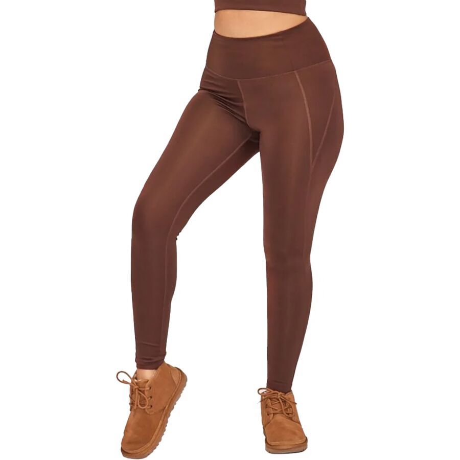Girlfriend Collective High-Rise Compressive Legging - Women's Earth