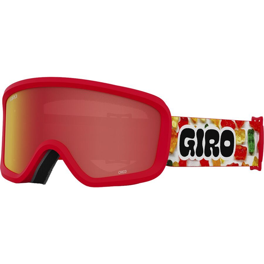 Giro Chico 2.0 Snow Goggles - Kids' Amber Scarlet Lens/Gummy Bear