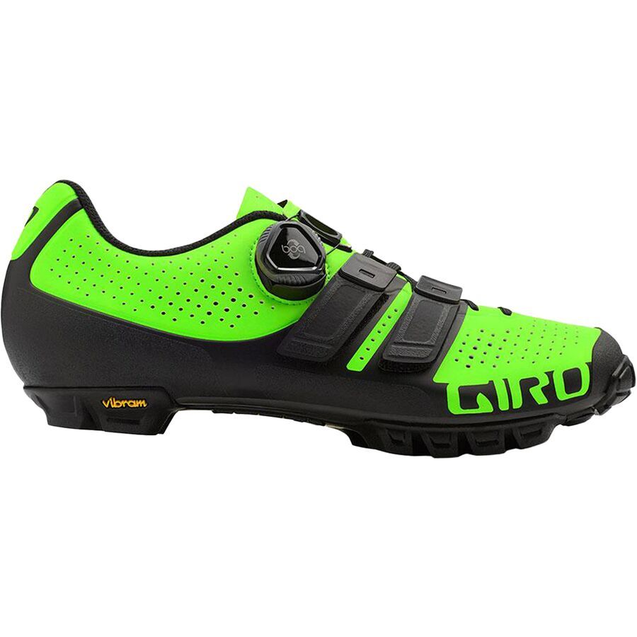 Giro Code Techlace Mountain Bike Shoes Lime/Black