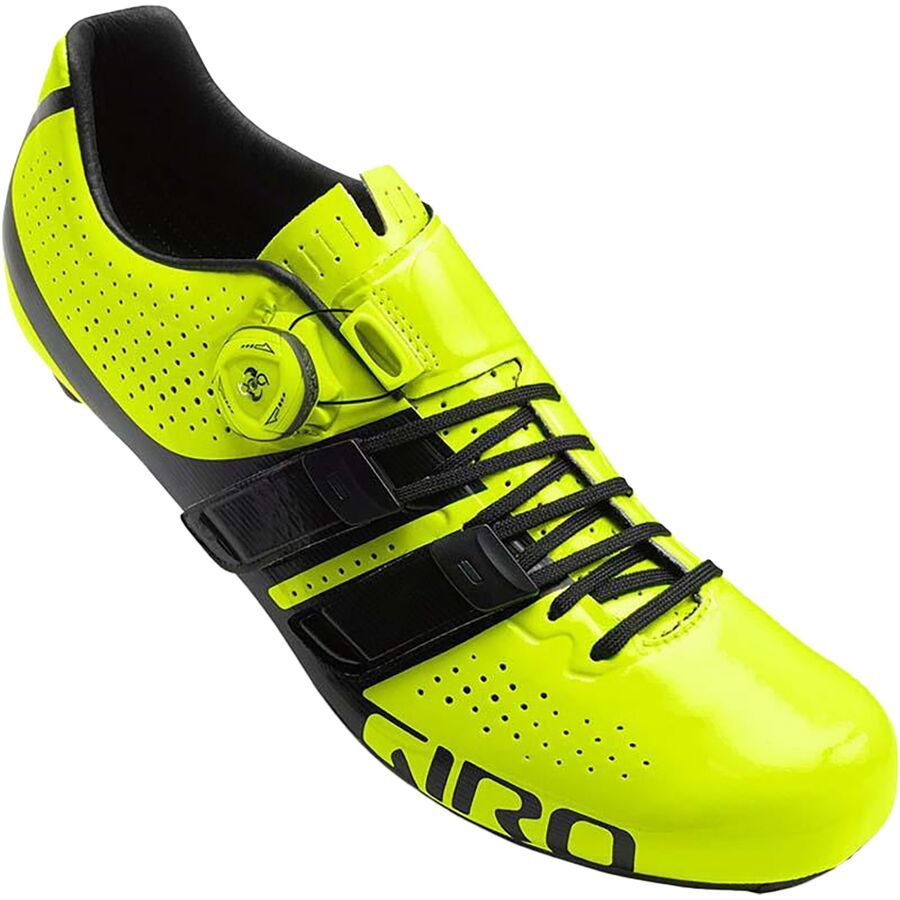 Giro Factor Techlace Cycling Shoes Hi Yellow/Black
