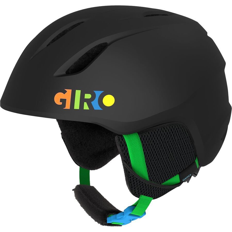 Giro Launch Helmet - Kids' Matte Black/Party Blocks