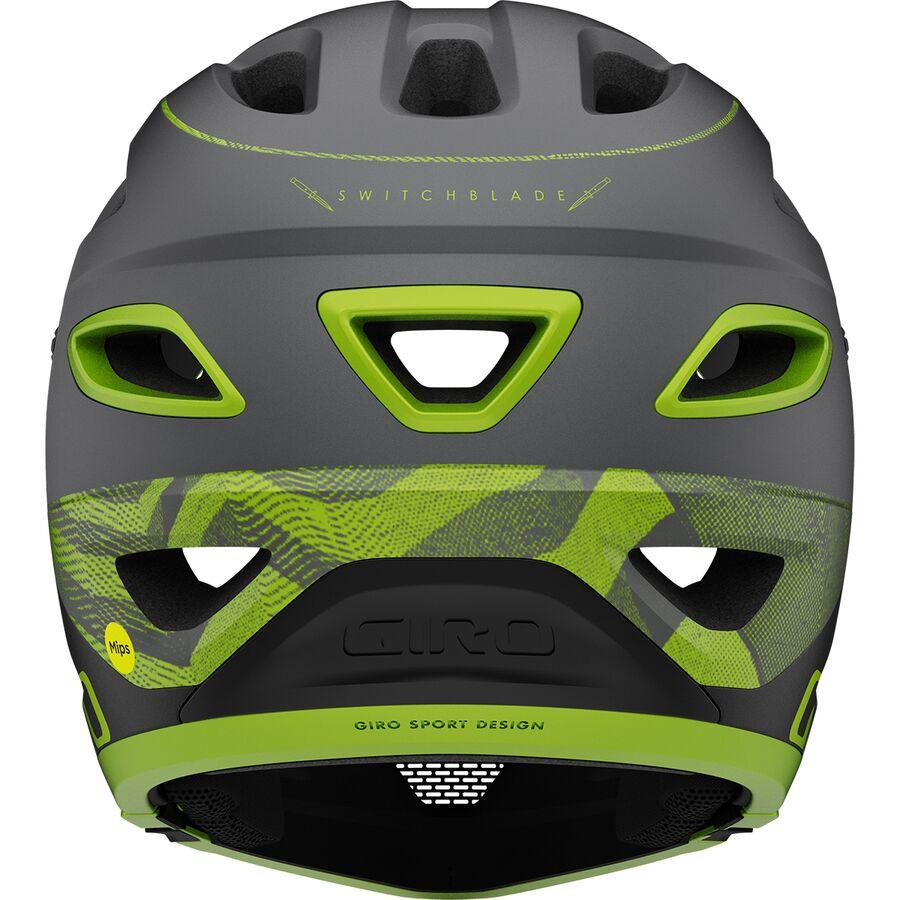 Giro Switchblade Mips Helmet Matte Metallic Black/Ano Lime