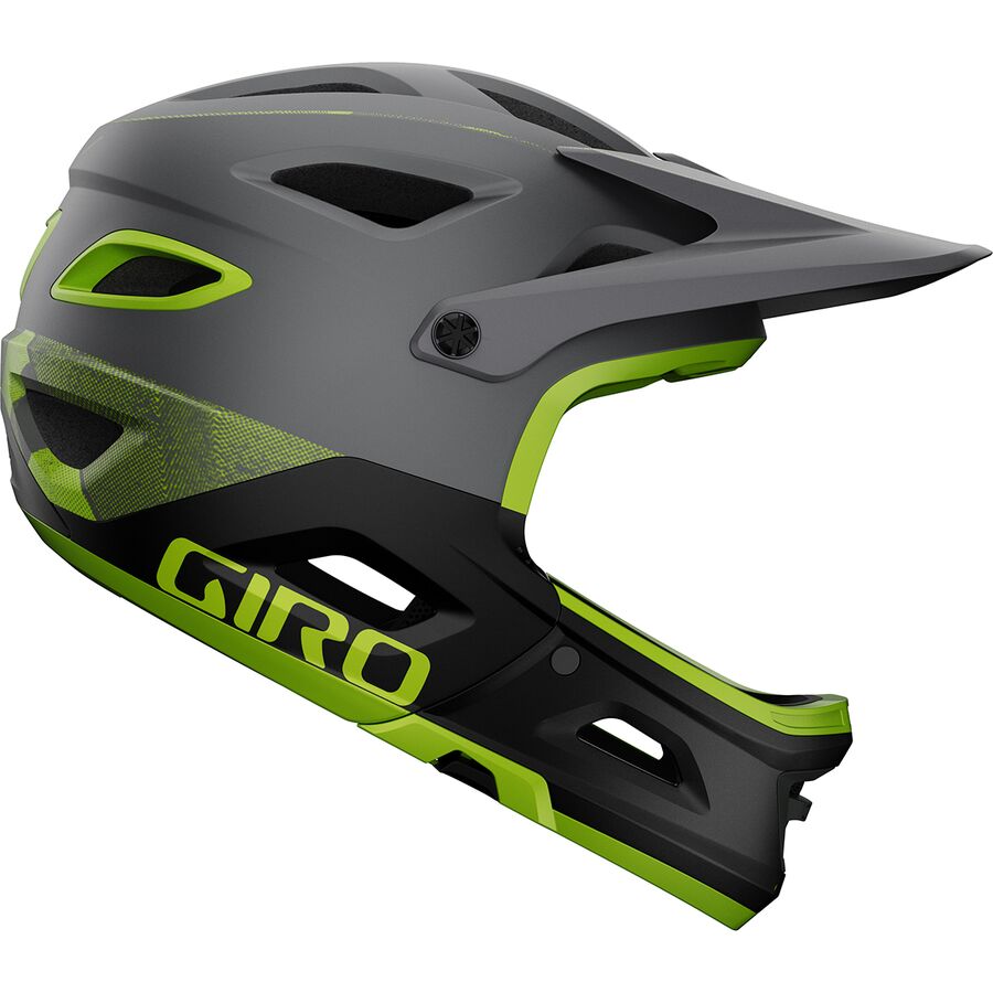 Giro Switchblade Mips Helmet Matte Metallic Black/Ano Lime