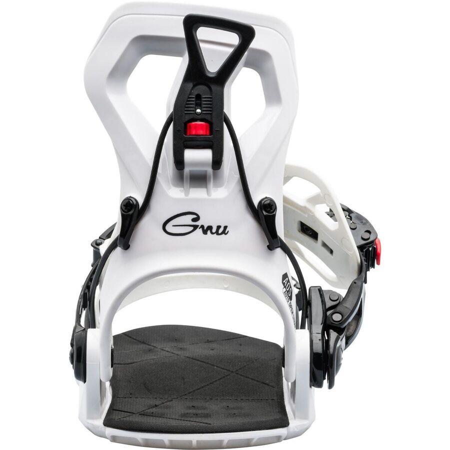 Gnu Cheeter Snowboard Binding - 2024 White